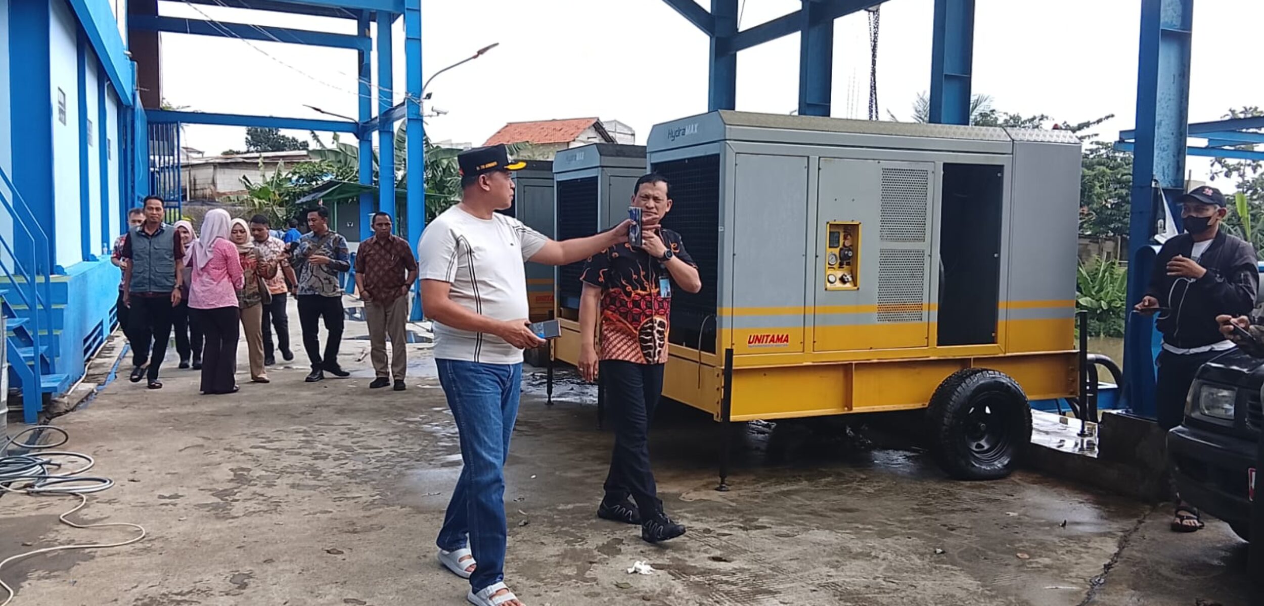 Pompa Polder Kalimati Meledak Saat Penanganan Banjir, Wali Kota Bekasi Turun Langsung ke Lokasi