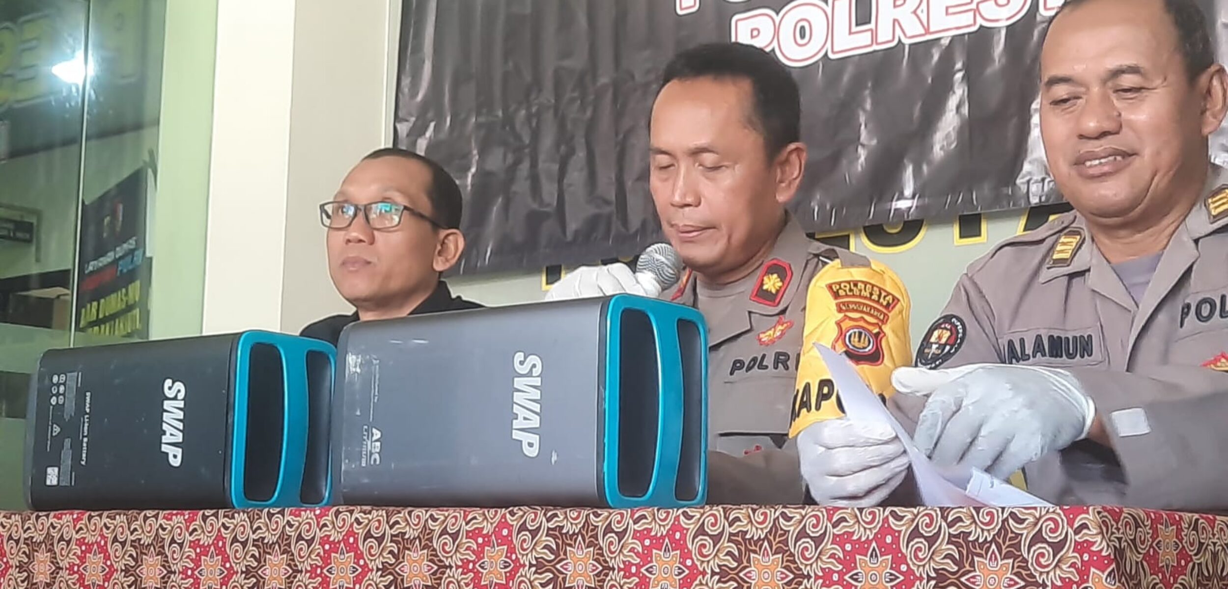 Motor Listrik Jadi Sasaran, Pasutri Curi Baterai di Terminal Penukaran Sleman