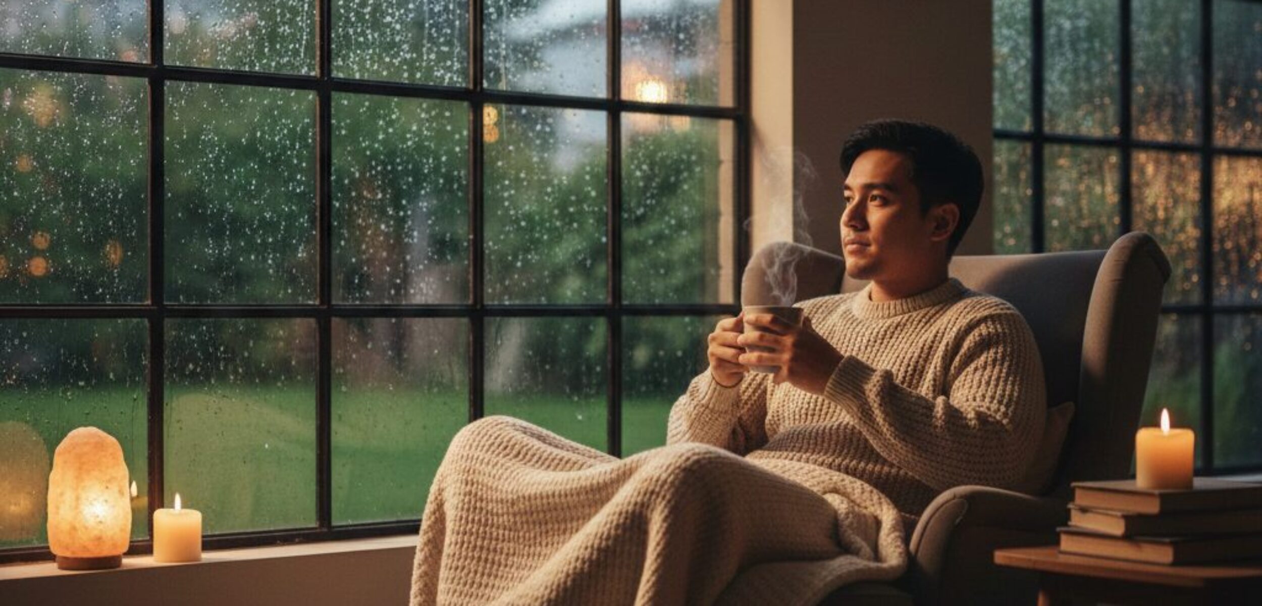 mengapa suara hujan bisa menenangkan