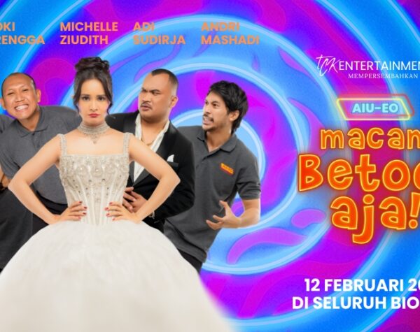 Film AIUEO Macam Betool Aja: Misi Sabotase Pernikahan Mewah yang Mengocok Perut