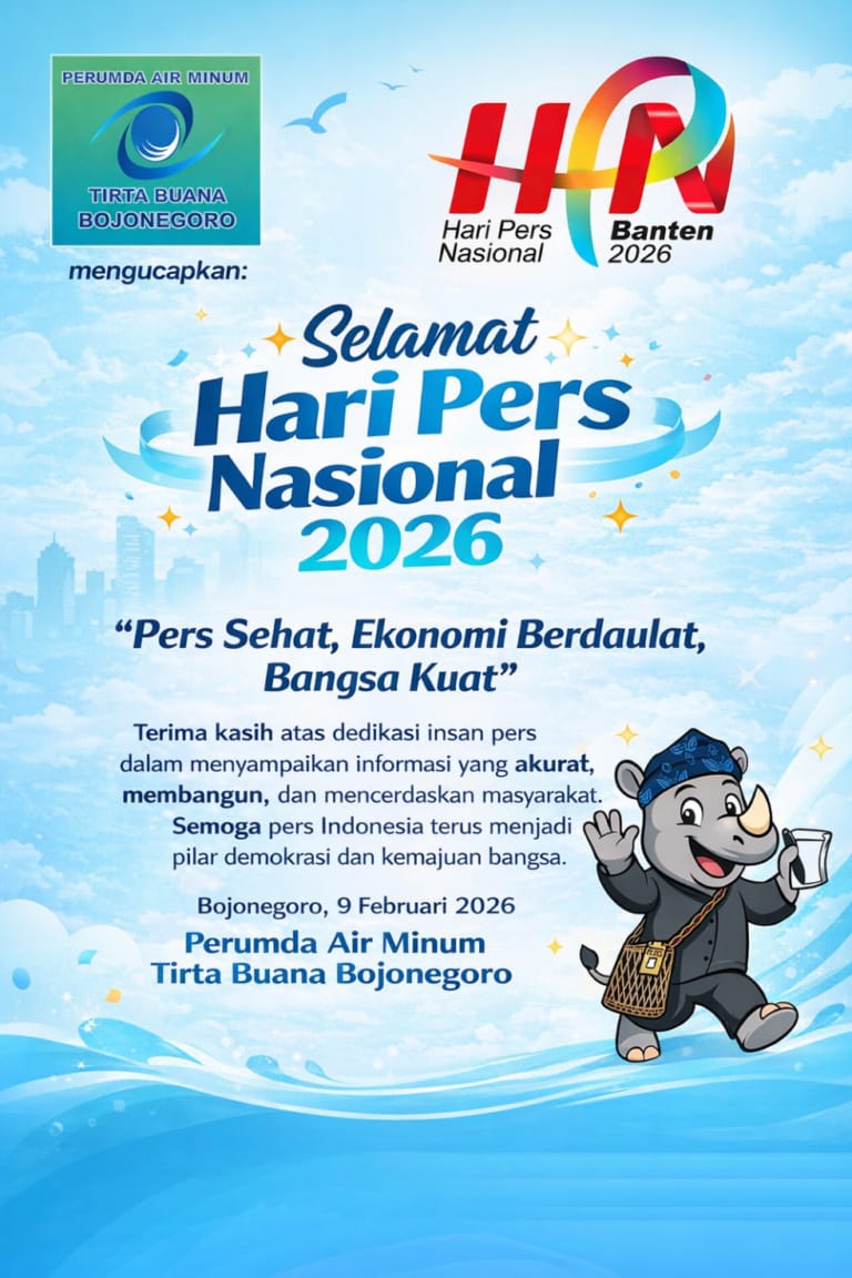 Ucapan HPN 2026 Perumda-Air-Minum-Tirta-Buana-Bojonegoro