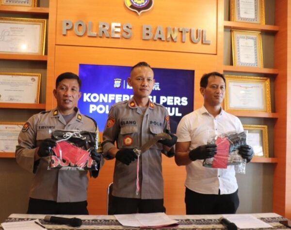 Polisi Tangkap Pemuda Imogiri Usai Bacok 2 Korban