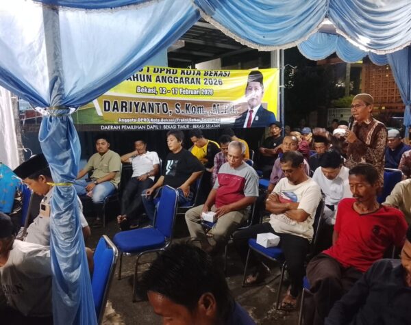 Reses Anggota DPRD Kota Bekasi, Fokus Perbaikan Infrastruktur