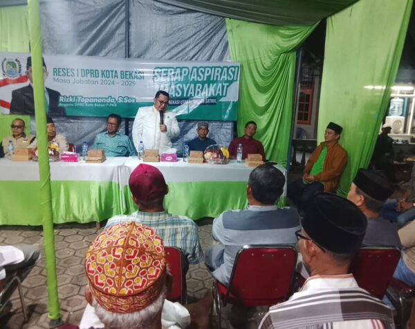 Reses Anggota DPRD Kota Bekasi, Janji Tindaklanjuti Aspirasi Warga