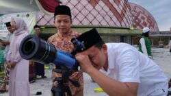 Hasil Rukyatul Hilal di Masjid Agung Darussalam Mojokerto