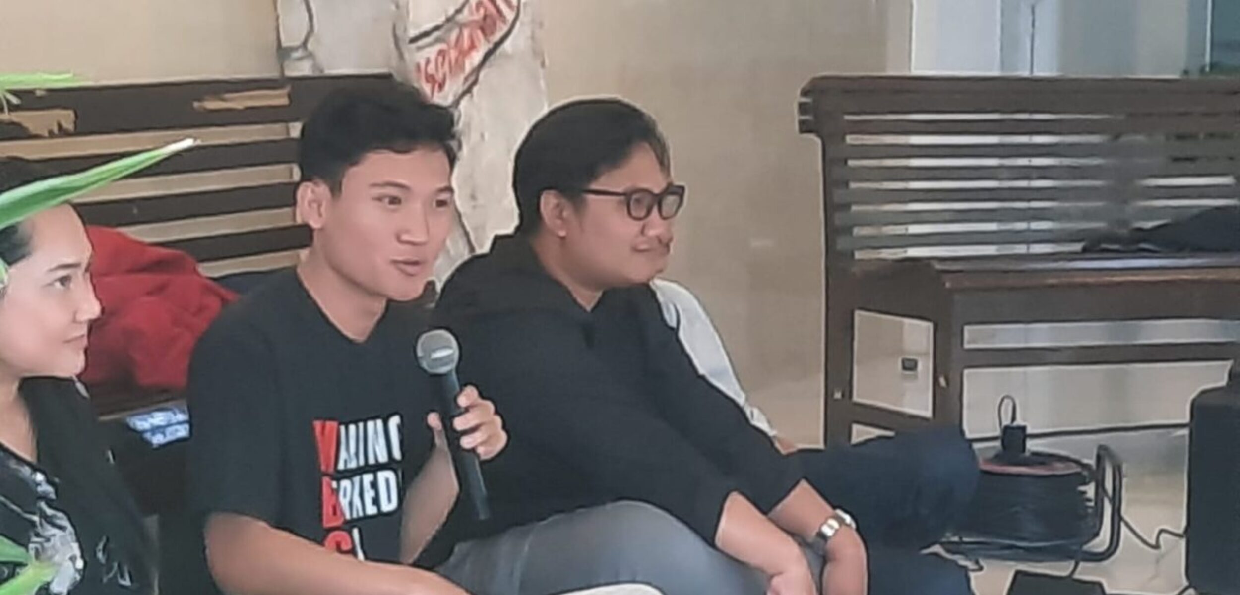 Ketua BEM UGM Tiyo Aridanto. (Hadid Husaini/kabarterdepan.com)