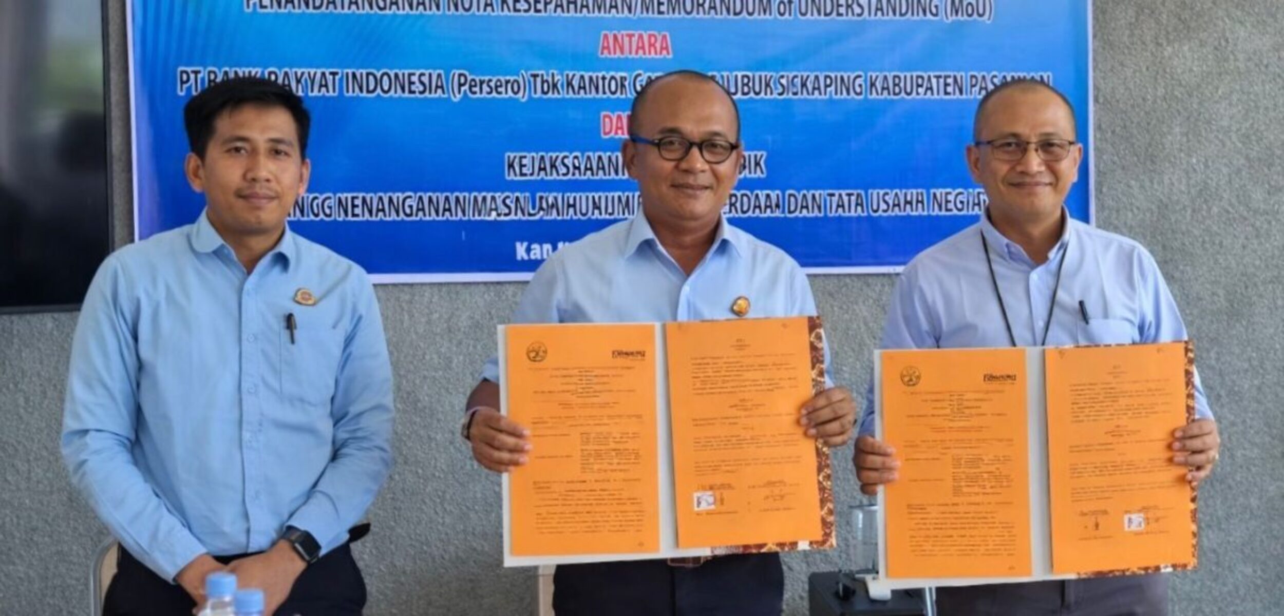 BRI Lubuk Sikaping dna Kejari Pasaman