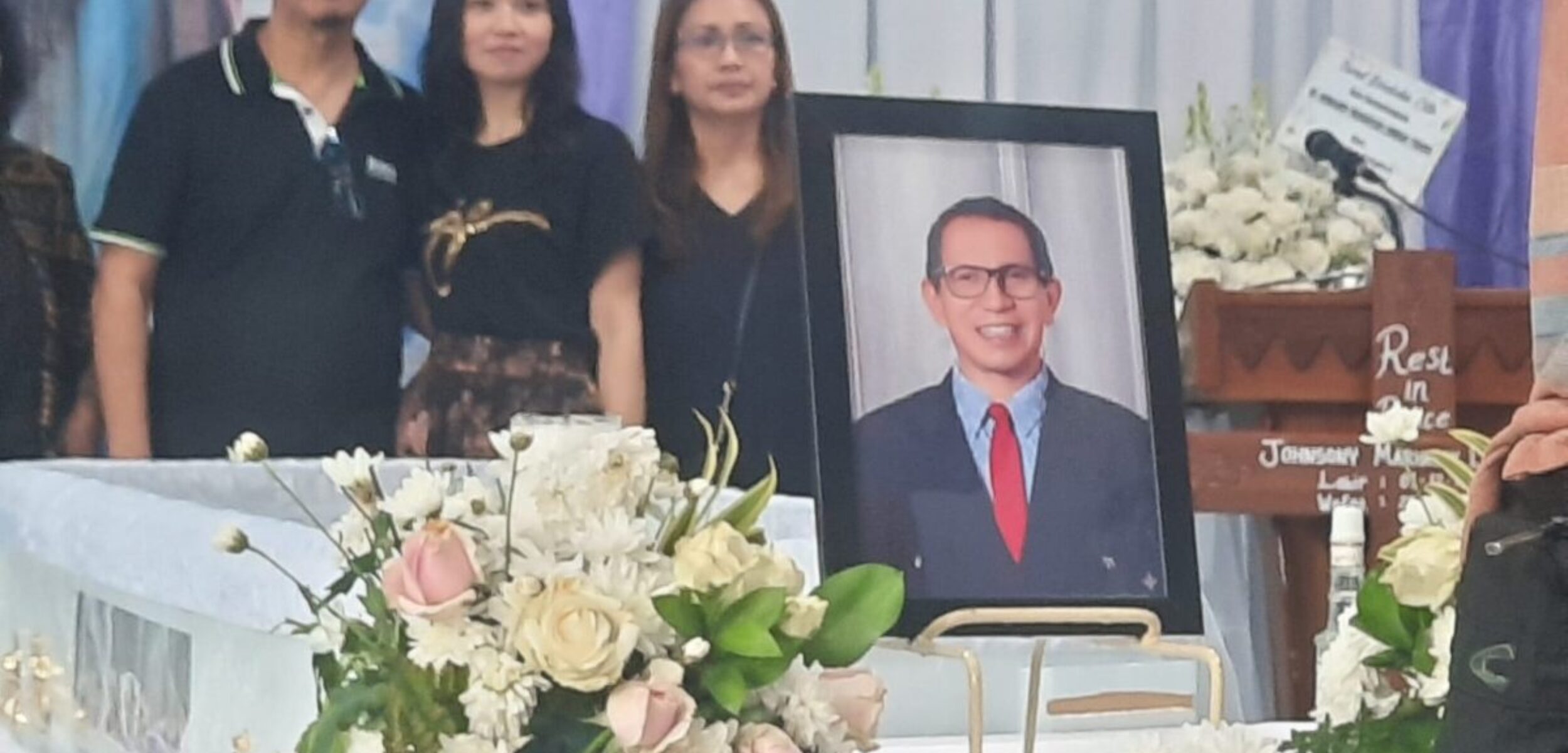 IMG 20260227 WA0247 1 Mendiang John Tobing saat disemayamkan di rumah duka RS Bethesda Yogyakarta, Jumat (27/2/2026). (Hadid Husaini/kabarterdepan.com)