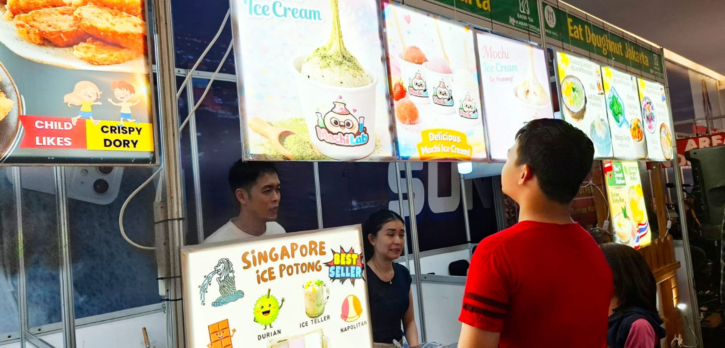 Mochilab Jakarta Tawarkan Sensasi Mochi Ice Cream dalam Festival Kuliner Mojokerto