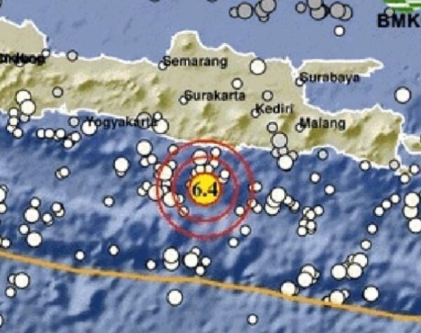 Gempa M 6,2 Pacitan Berdampak di DIY, Korban Capai 40 Orang