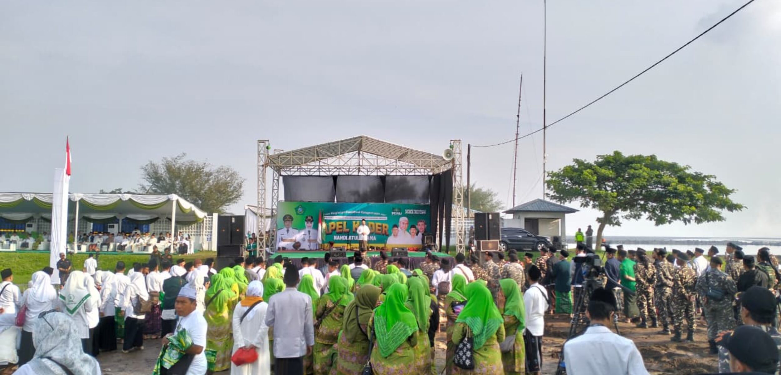 Ribuan Kader NU Sidoarjo Gelar Mujahadah di Tanggul Lumpur Lapindo, Teguhkan Spirit Aswaja dan Kebangsaan