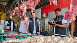 Satgas Pangan Polres Mojokerto Pantau Harga Bapokting di Mojosari, Telur Turun Signifikan